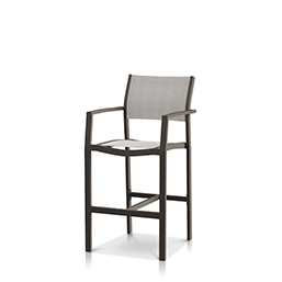 Bar Arm Chair Tex Gray Frame / Cloud Duo Sling